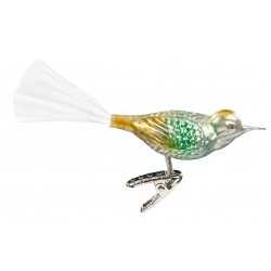 Green bird, 13cm